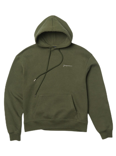 Pulover Jacquemus Le Brode Embroidered Logo Zelena | 226JS310-2120-560