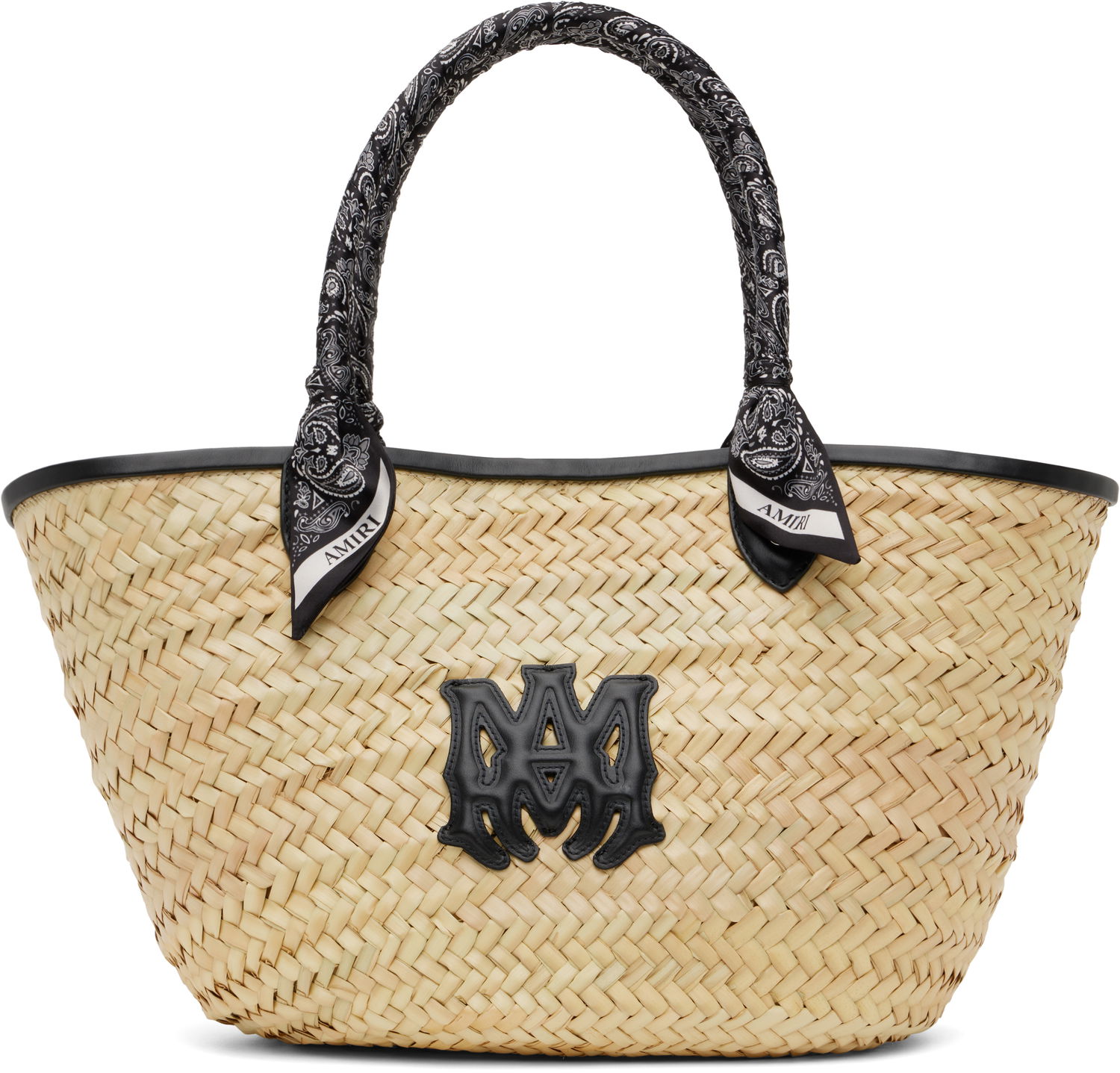 Tote bag AMIRI AMIRI MA Raffia Macro Tote Bež | AWBGTO1001, 0