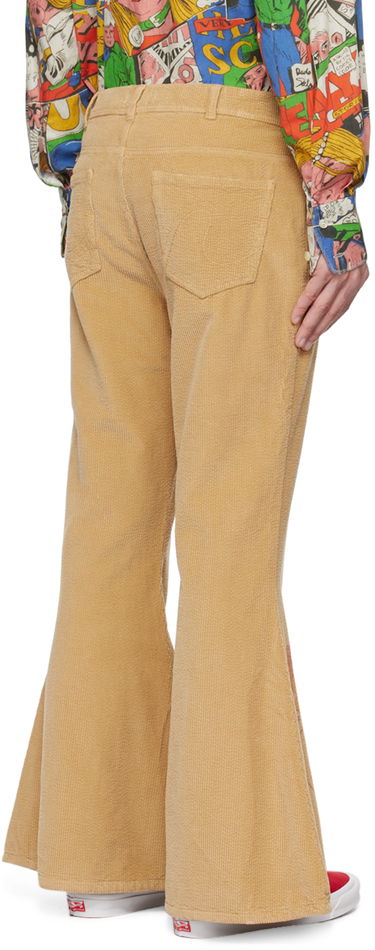 Kavbojke ERL Flared Printed Trousers Bež | ERL06P005, 2