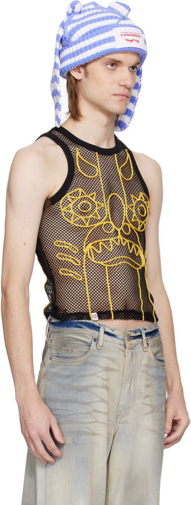 Klobuk Charles Jeffrey Loverboy Charles Jeffrey LOVERBOY Graphic Net Tank Top Modra | 54080303, 1