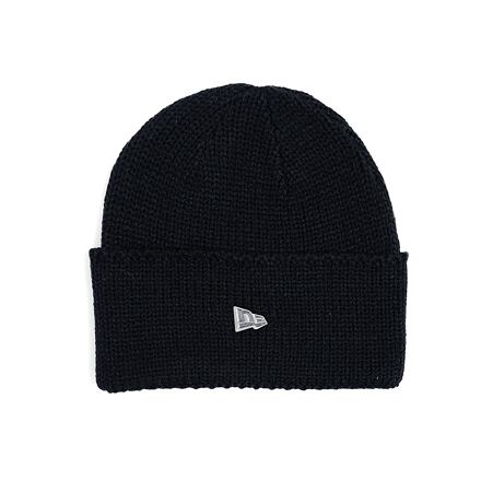 Beanie New Era Beanie - Medium Knit Wide Cuff Črna | 60565447, 0
