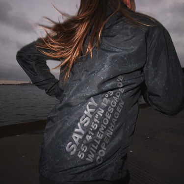 Vetrovka Saysky Saysky Map Pace Hooded Jacket Črna | jwrja01c1003, 2