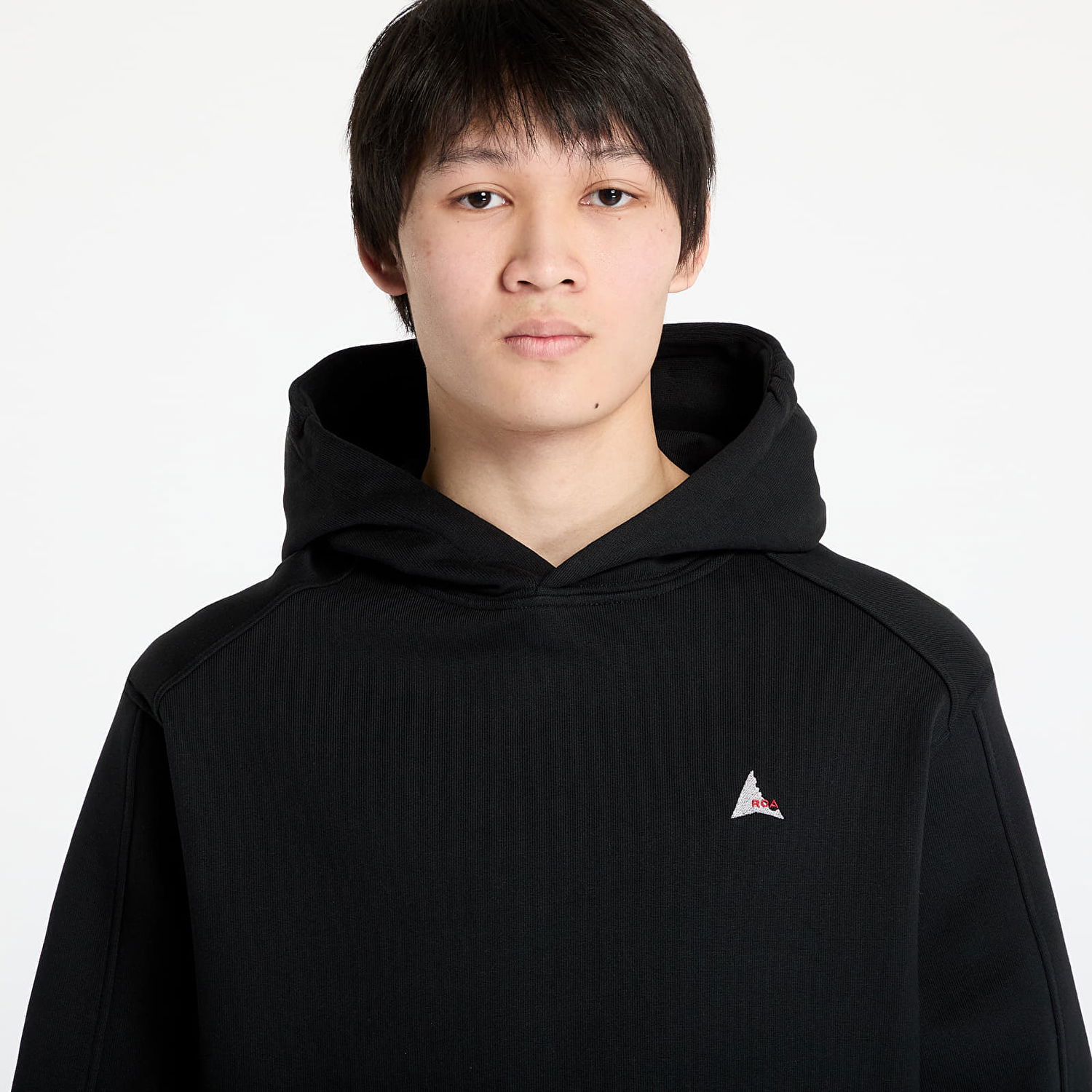 Pulover ROA ROA Logo Hoodie Črna | RBMW0397FA280 BLK0020, 1