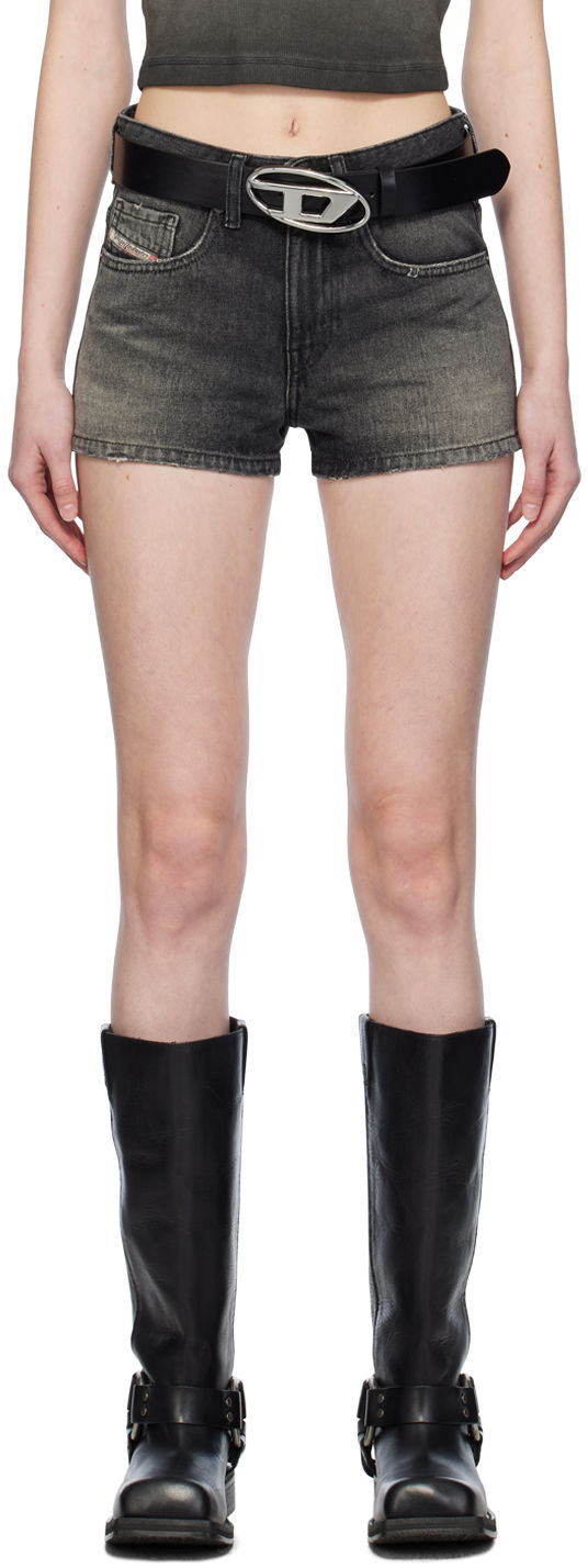 Kratke hlače Diesel De-Yuba Denim Shorts Siva | A12764 0DQAH