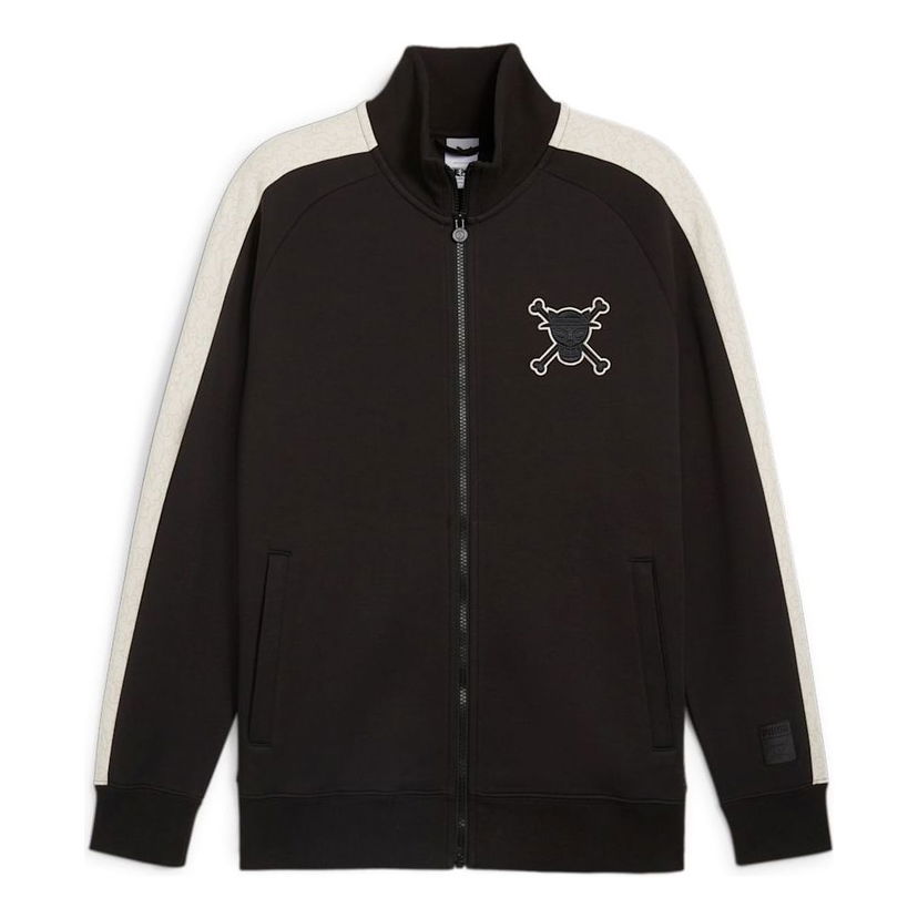 Bomber jakna Puma ONE PIECE T7 Track Jacket Črna | 624667-01