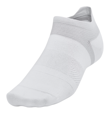 Nogavice Under Armour UA AD Run Lite No-Show Running Socks (3 Pairs) Bela | 1386237-100, 4