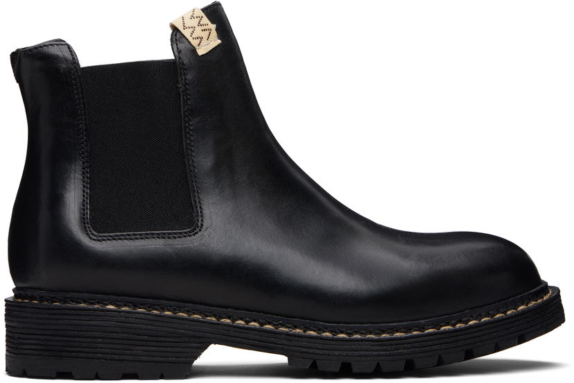 Superge in čevlji visvim Gornergrat Mid-Folk Chelsea Boots Črna | 0125202002006