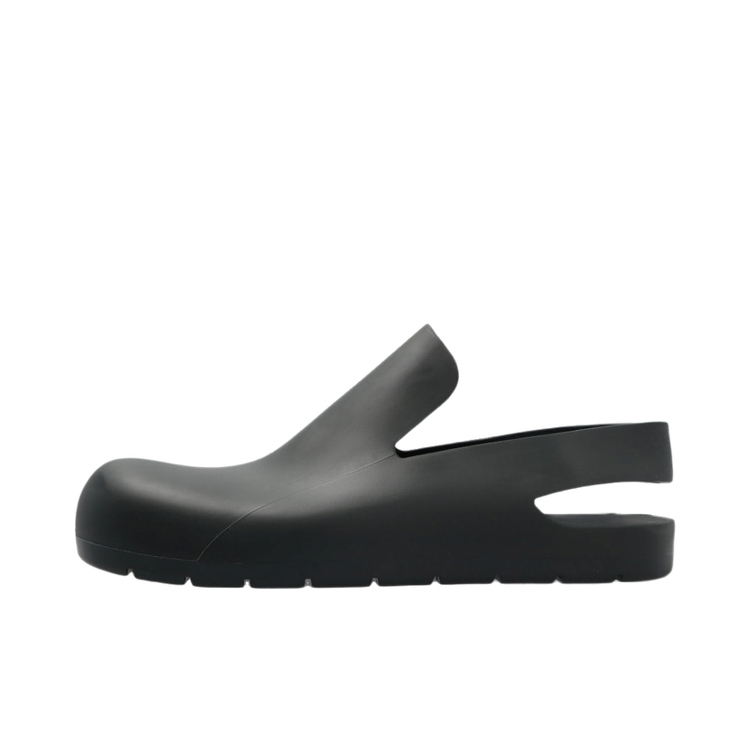 Superge in čevlji Bottega Veneta Rubber Slingback Shoes Črna | 658767V00P03223