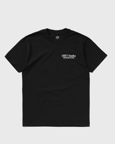 Majica OBEY Visual Food For Your Mind Črna | 165263749-BLK, 0
