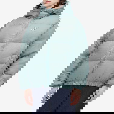 Puhovka AAPE by A Bathing Ape AAPE Now Hooded Down Jacket, Size Large Zelena | AAPDNM7654XXNGRC, 2