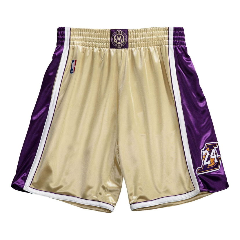 Kratke hlače Mitchell & Ness Mitchell & Ness Los Angeles Lakers Kobe Bryant Hall Of Fame Shorts Rumena | ASHRCP20025-LALGOLD96KBR