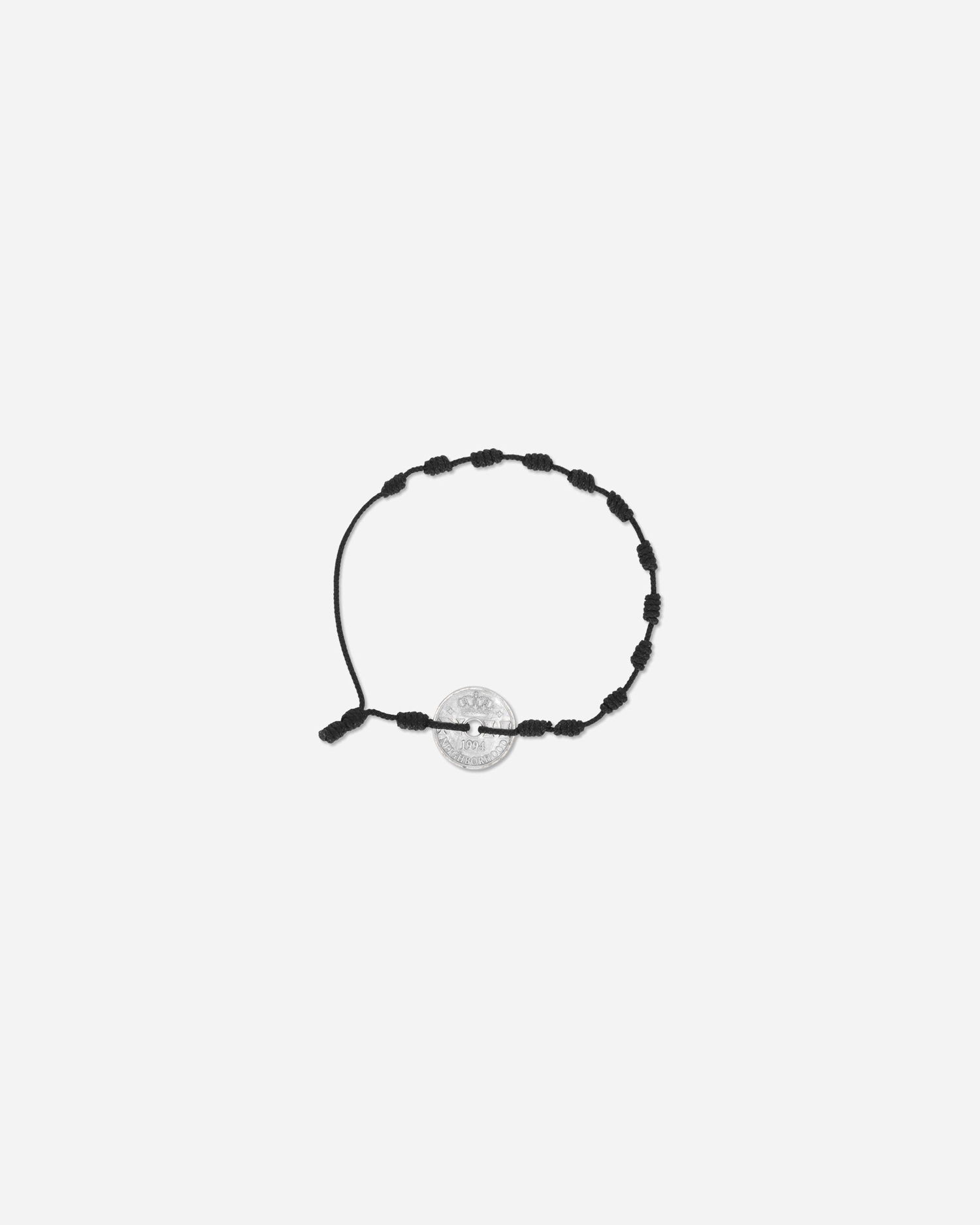 Zapestnica Neighborhood Cord Coin Bracelet Črna | 251MYNH-AC02 BK, 0