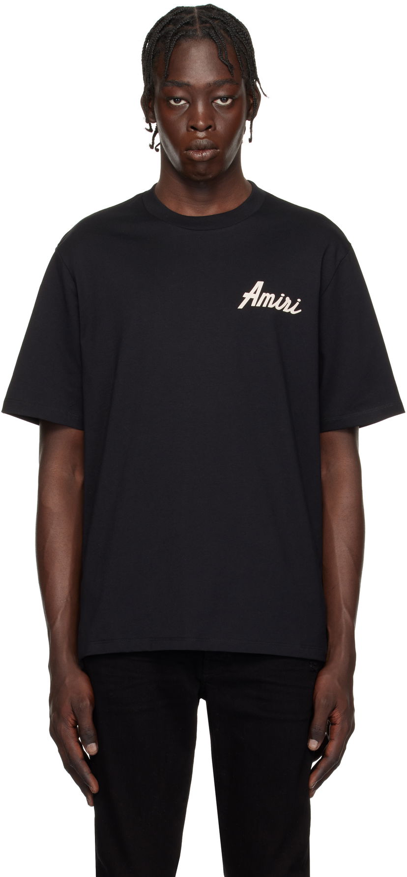 Majica AMIRI Black 'City' T-Shirt Črna | AMJYTE1146