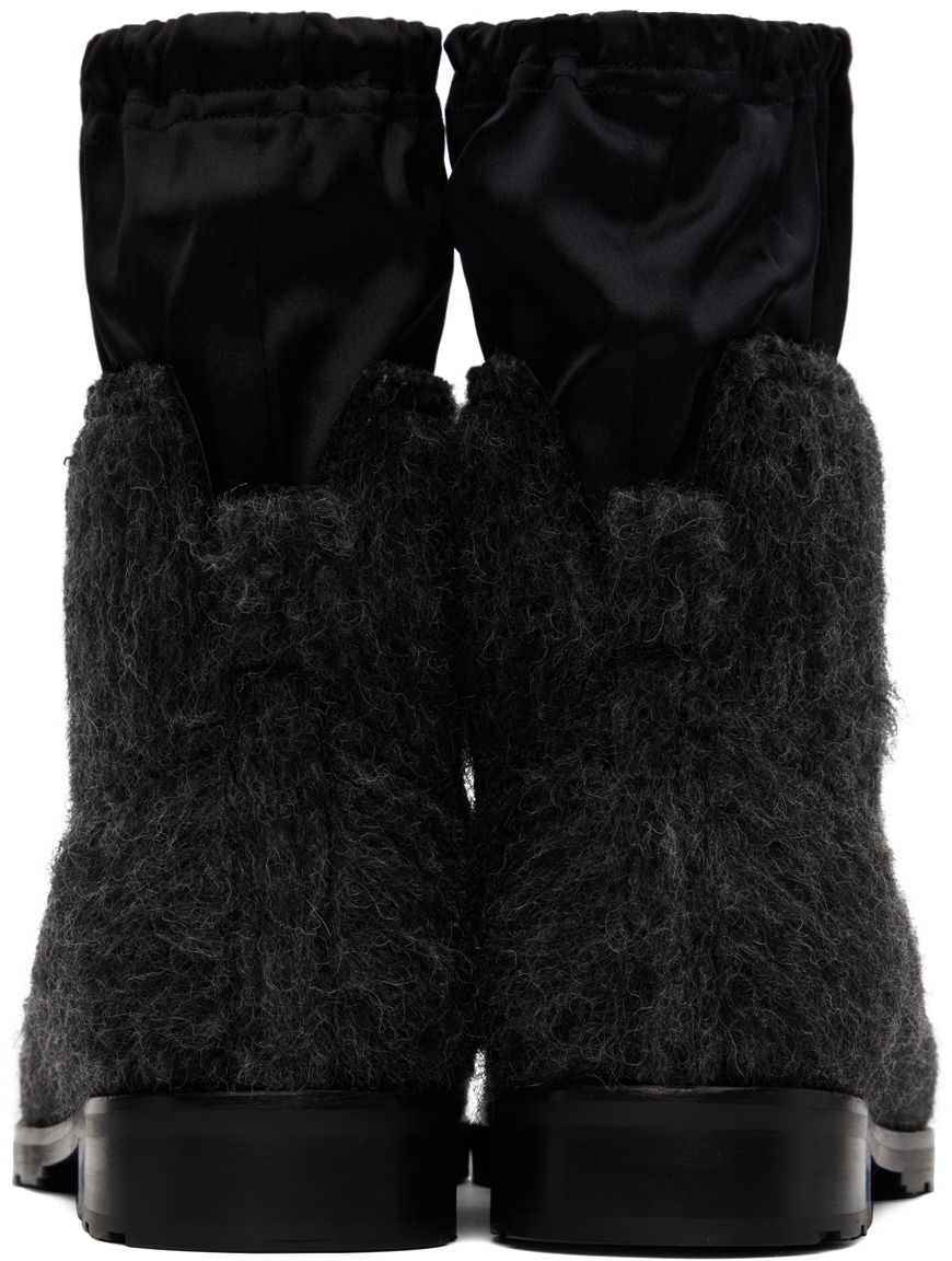Oblačila We11done We11done Brushed Chelsea Boots Črna | WD-AO3-22-448-M-DG, 1