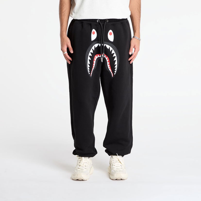 Trenirka BAPE Shark Relaxed Fit Sweat Pants XXL Črna | 001PTL801321MBLK