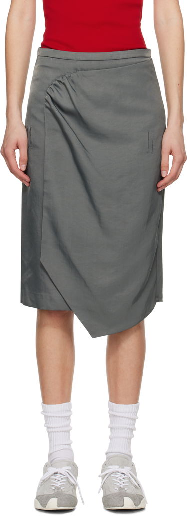 Krila ADER ERROR ADER error Product. 67 Midi Wrap Skirt Siva | BO01SSSK0201CC, 0