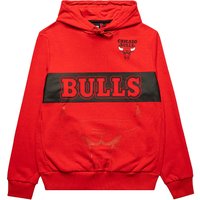 Pulover New Era NBA CHICAGO BULLS WORDMARK HOODY Rdeča | 60361894