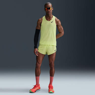 Majica brez rokavov Nike AeroSwift Dri-FIT ADV Running Singlet Rumena | FN4231-736, 4