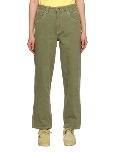 Kavbojke Dime Classic Relaxed Jeans Zelena | DIME23D2F34GRN