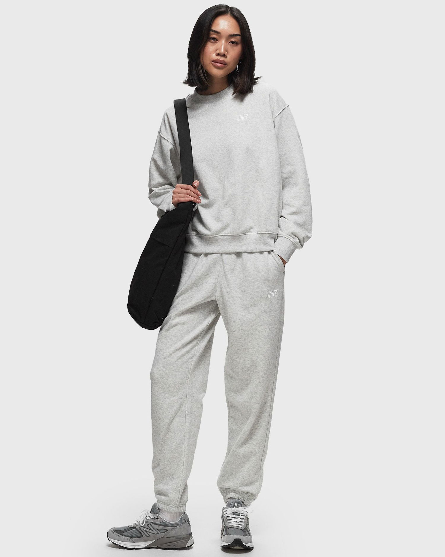 Trenirka New Balance French Terry Jogger Siva | WP41500-AHH, 1