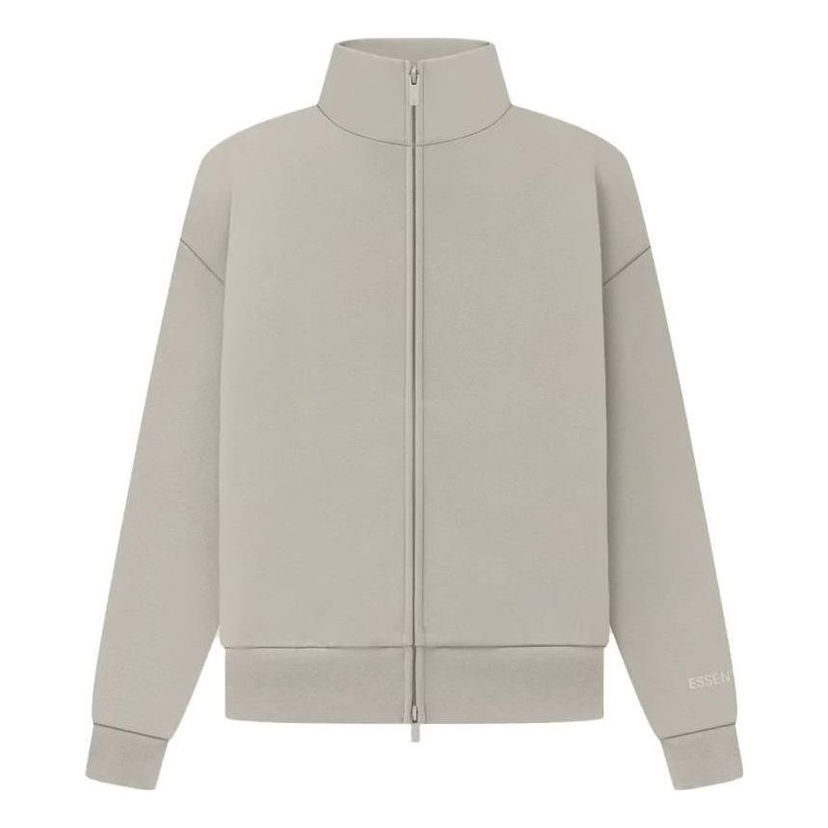 Jakna Fear of God Fear of God Essentials SS23 Fullzip Jacket Siva | FOG-SS23-123