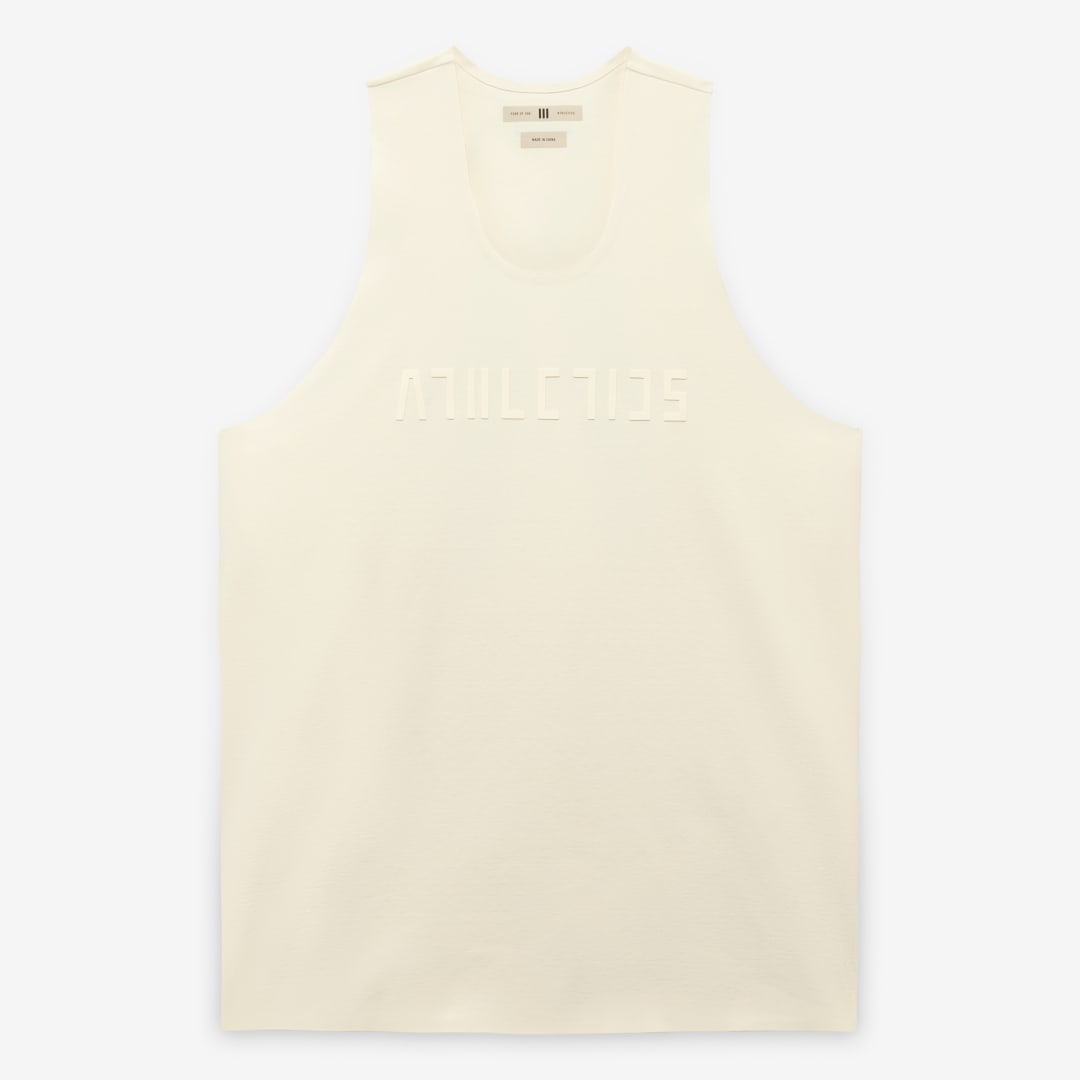 Majica brez rokavov adidas Performance Fear of God Athletics Quickdry Jersey Performance Tank Top Bela | JZ4906, 0