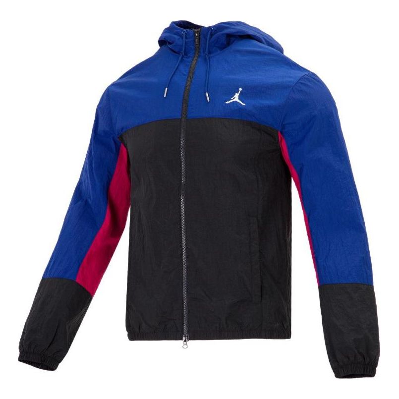Vetrovka Jordan Jordan Colorblock Hooded Jacket Večbarvna | DJ0253-455