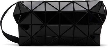 Torba za čez ramo BAO BAO ISSEY MIYAKE Glossy Triangular Panel Carton Shoulder Bag Črna | BB58AG422, 0