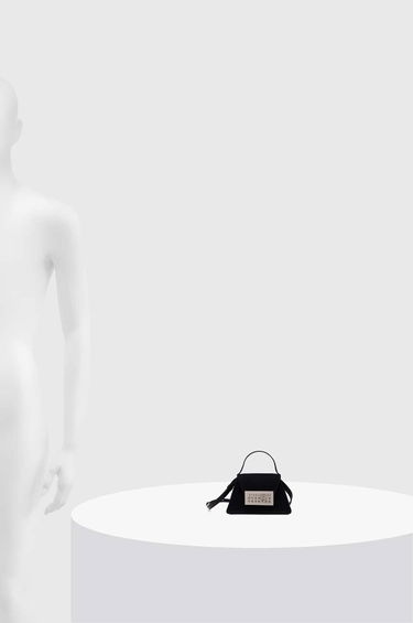 Torbica Maison Margiela MM6 Black Triangle Shoulder Bag Črna | SB5ZI0006.P6642, 7