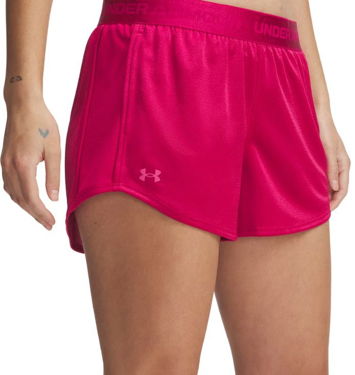 Kratke hlače Under Armour Tech Play Up Shine Shorts Roza | 1389883-681