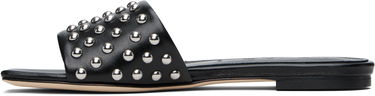 Modni dodatki Aeyde Aeyde Anna Studded Leather Sandals Črna | A11-FS-BRNS08FL185-SS25-800-007, 2