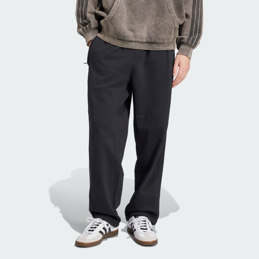 Trenirka adidas Performance Premium Essentials Open Hem Pants Črna | JC9576