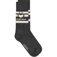 Nogavice ISABEL MARANT Viby Wooly Socks Črna | CT034JFA-A4C06A-02AN, 2