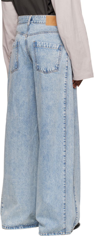 Kavbojke We11done We11done Oversized Low-Rise Jeans Modra | WD-DP2-25-337-W-SK, 2