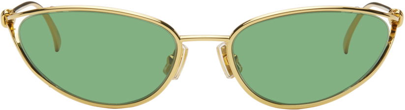 Sončna očala Bottega Veneta Cat-Eye Sunglasses Kovinski | BV1330S-004