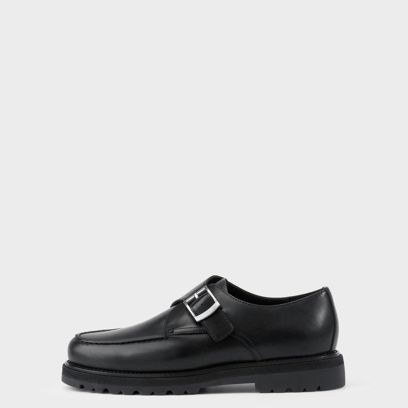Superge in čevlji Vagabond Jay Buckle Leather Shoes Črna | 6077-001-20