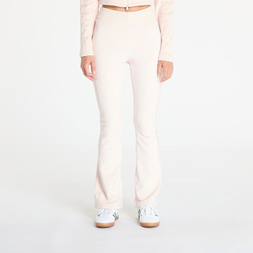 Hlače adidas Originals Rib Flrd Leggings Wonder Aqua Bež | JN3023