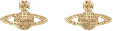 Uhani Vivienne Westwood Mini Bas Relief Earrings Bež | 62020033-02R121-CN, 0