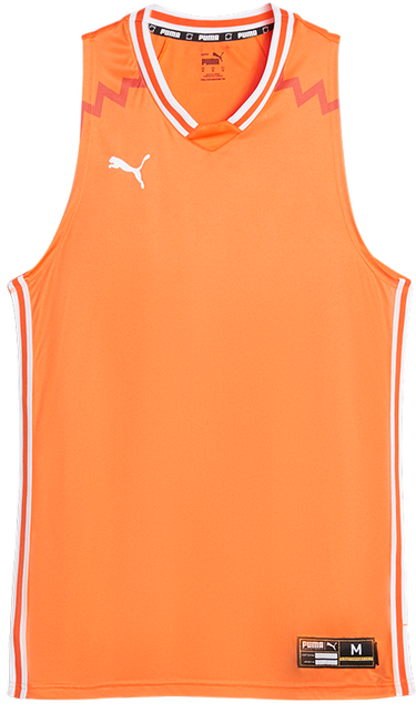 Dres Puma Hoops Team Game Jersey Oranžna | 676628-08, 2