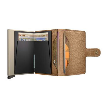 Denarnica Secrid Miniwallet - Pebble - Cappuccino Rjava | MPe-Cappuccino, 2