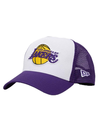 Kapa New Era 940 Af Trucker Nba Team Clear Black Los Angeles Lakers Cap Lila | 60348857.WHITRPTRP