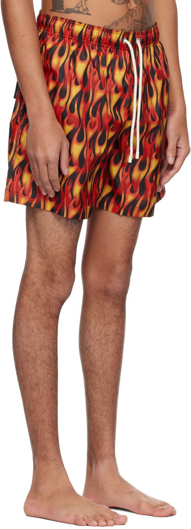 Kopalke Palm Angels Palm Angels Flames Swim Shorts Večbarvna | PMFD012S25FAB0072518, 1