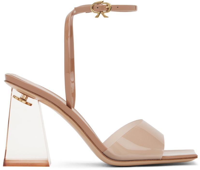 Superge in čevlji Gianvito Rossi Gianvito Rossi Cosmic Heeled Sandals Bež | G32208.85PLX.GSV