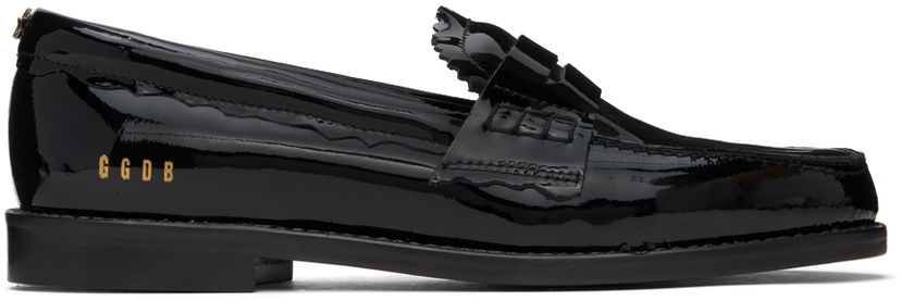 Oblačila Golden Goose Golden Goose Jerry Patent Leather Loafers Črna | GWF00268.F003477.90100