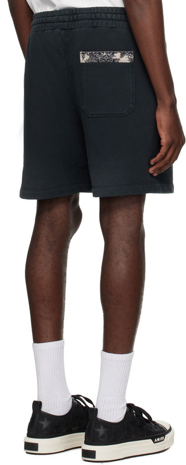 Kratke hlače AMIRI AMIRI Bleach Bandana Shorts Črna | AMJYSH1044, 2