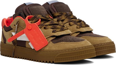 Superge in čevlji Off-White Off-White Floating Arrow Rjava | OMIA244S25LEA0026G20, 3