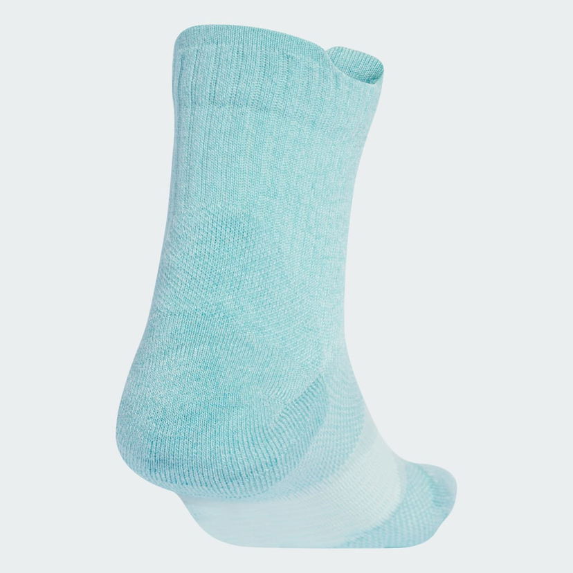 Nogavice adidas Performance RUNxCUSHIONED Ankle Socks Turkizna | JV5929