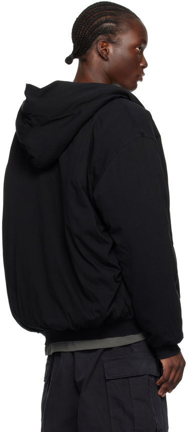 Pulover We11done Padded Full-Zip Hoodie Črna | WD-TJ2-24-870-U-BK, 2