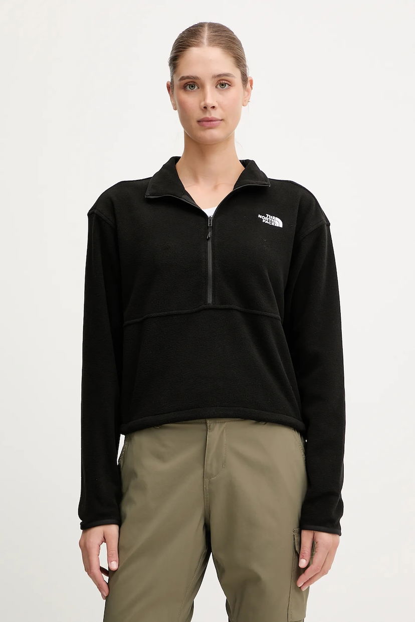 Pulover The North Face Quarter-Zip Fleece Pullover Črna | NF0A8D2CJK31