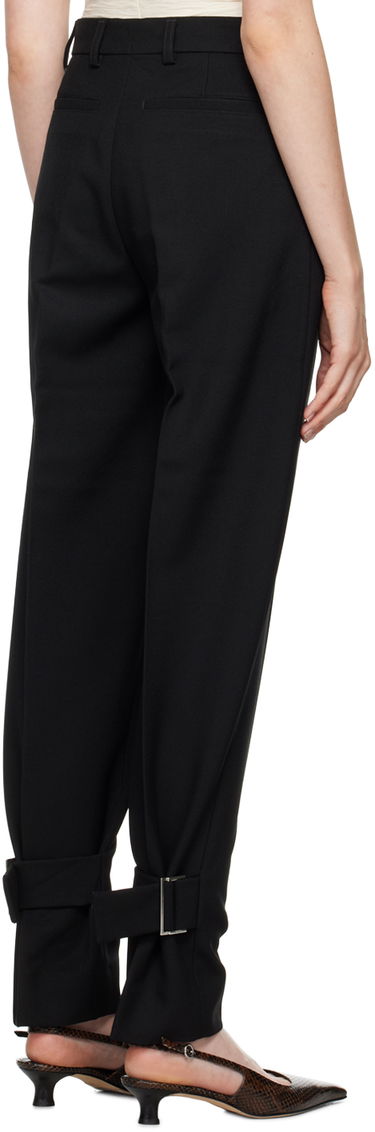 Hlače TOTEME Slouch Trousers Črna | 244-WRB0213-FB0314, 2